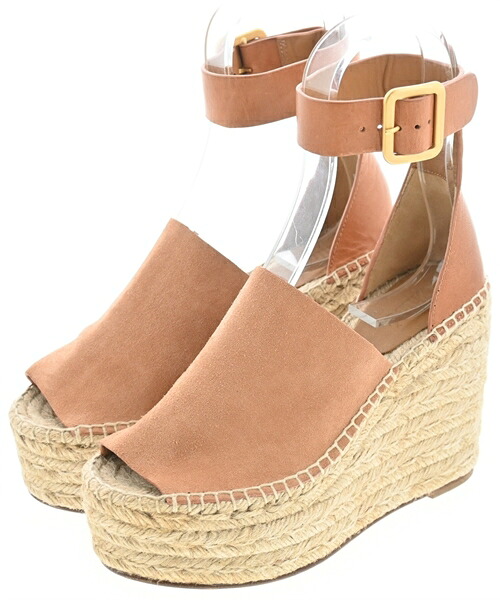 Chloe クロエ サンダル レディース EU35(21.5cm位) 茶 【中古】【古着】