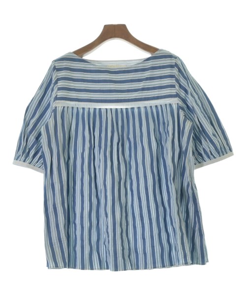 Chloe クロエカジュアルシャツ レディース 40(M位) 青x水色x白(縞模様)【中古】【古着】