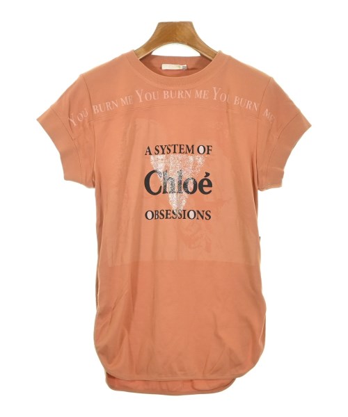 Chloe クロエティーシャツ・カットソー レディース 36(XS位) オレンジ色【中古】【古着】