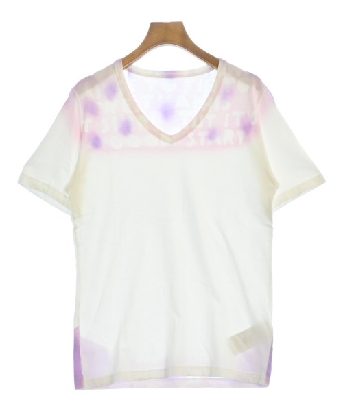 MM6 エムエムシックスTシャツ・カットソー レディース S 白xピンクx紫【中古】【古着】｜RAGTAG（ブランド古着のラグタグ） 10,920円