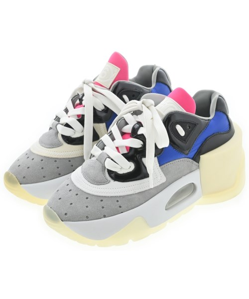 MM6 エムエムシックススニーカー レディース EU35(21.5糎位) 薄墨色x青x黒【中古】【古着】