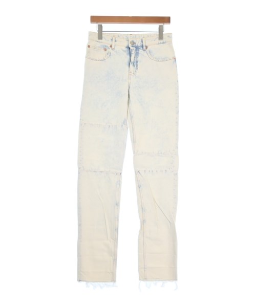 MM6 エムエムシックスデニムパンツ レディース 40(M位) 白【中古】【古着】