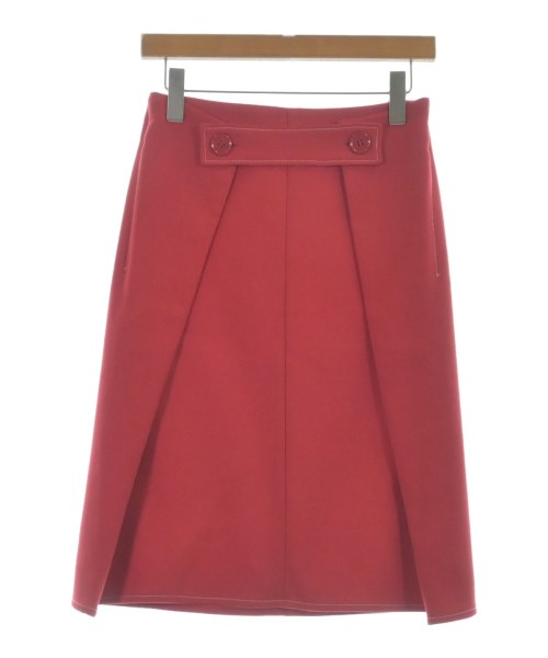 MM6 エムエムシックス ロング・マキシ丈スカート レディース 40(M位) 赤 【中古】【古着】