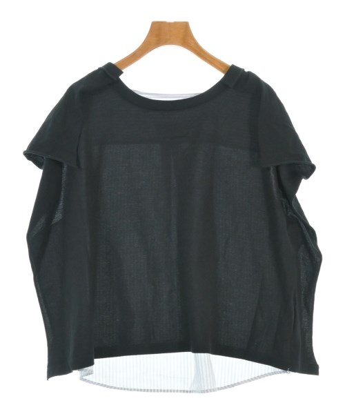 MM6 エムエムシックス Tシャツ・カットソー レディース L 黒xグレーx白 【中古】【古着】