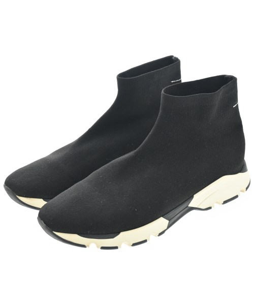 MM6 エムエムシックスブーツ メンズ 38(24.5糎位) 黒【中古】【古着】