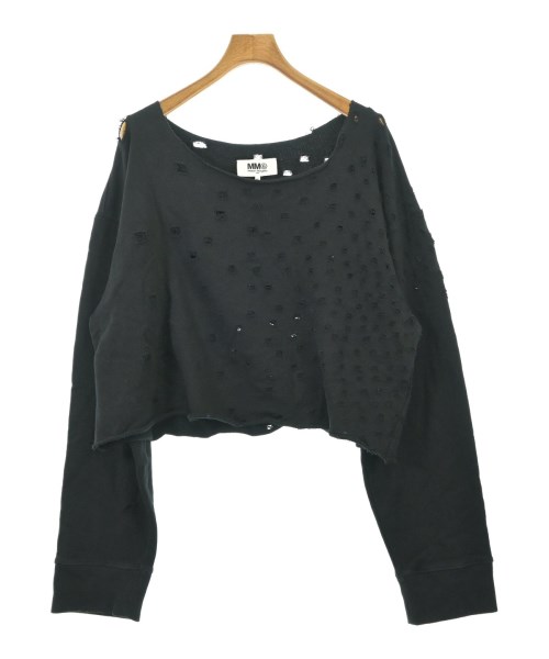 MM6 エムエムシックススウェット レディース XS 黒【中古】【古着】