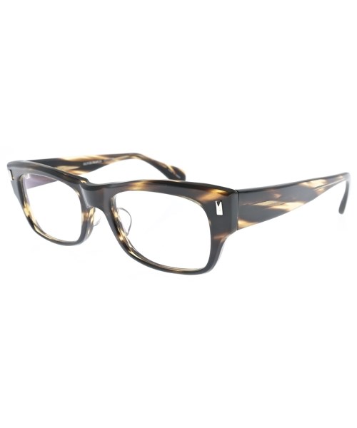 OLIVER PEOPLES オリバーピープルズメガネ レディース - 茶(総柄)【中古】【古着】