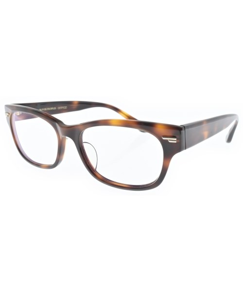 OLIVER PEOPLES オリバーピープルズ メガネ メンズ - 茶 【中古】【古着】