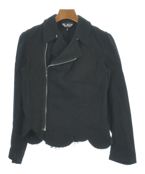 BLACK COMME des GARCONS ブラックコムデギャルソン ライダース レディース XS 黒 【中古】【古着】