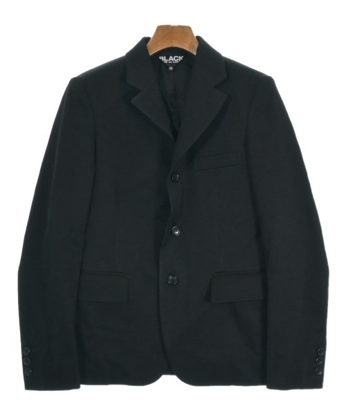 BLACK COMME des GARCONS ブラックコムデギャルソン カジュアルジャケット レディース XS 黒 【中古】【古着】