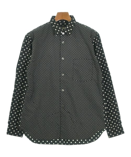 BLACK COMME des GARCONS ブラックコムデギャルソン カジュアルシャツ メンズ M 黒x白(ドット) 【中古】【古着】