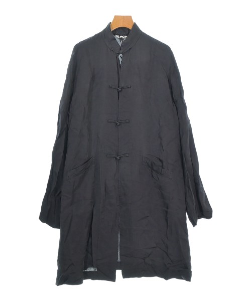 BLACK COMME des GARCONS ブラックコムデギャルソンコート（余分の物） レディース L 黒【中古】【古着】