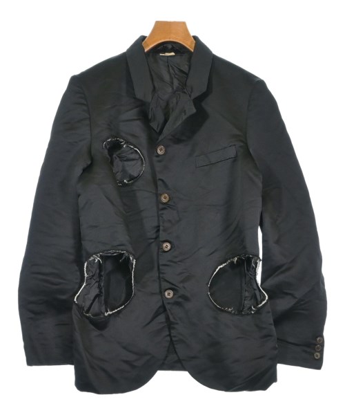BLACK COMME des GARCONS ブラックコムデギャルソンカジュアルジャケット メンズ L 黒【中古】【古着】