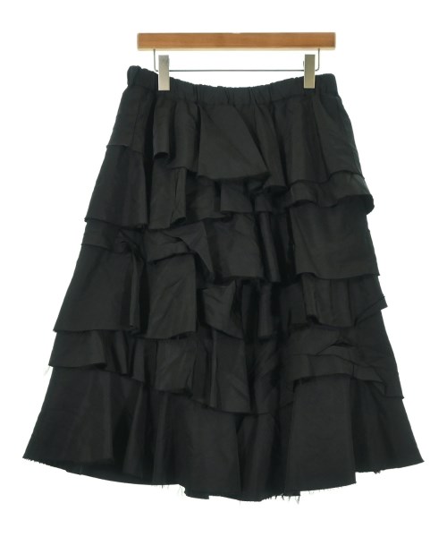 BLACK COMME des GARCONS ブラックコムデギャルソンロング・マキシ丈スコート レディース M 黒【中古】【古着】