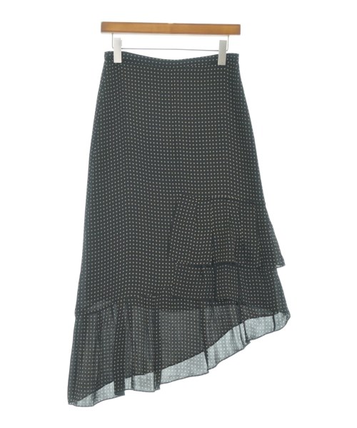 tibi ティビロング・マキシ丈スコート レディース 0(XS位) 黒xベージュ(星柄)【中古】【古着】
