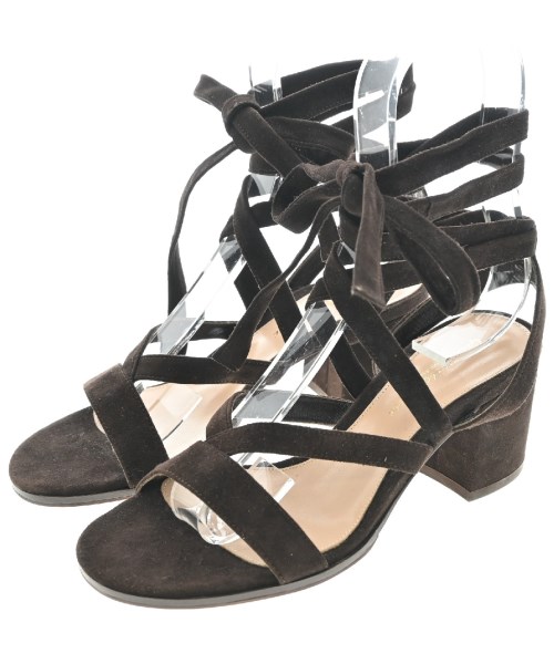 Gianvito Rossi ジャンヴィトロッシ サンダル レディース EU35(21.5cm位) 茶 【中古】【古着】