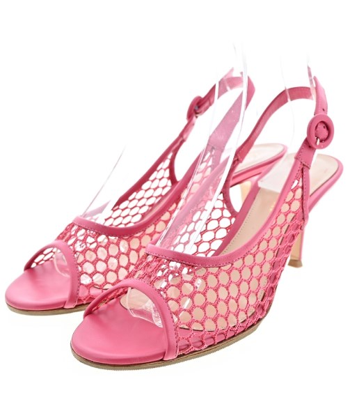 Gianvito Rossi ジャンヴィトロッシ サンダル レディース EU38(24.5cm位) ピンク 【中古】【古着】