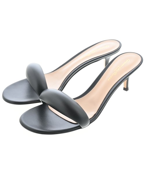 Gianvito Rossi ジャンヴィトロッシ サンダル レディース EU38(24.5cm位) 黒 【中古】【古着】 19,856円