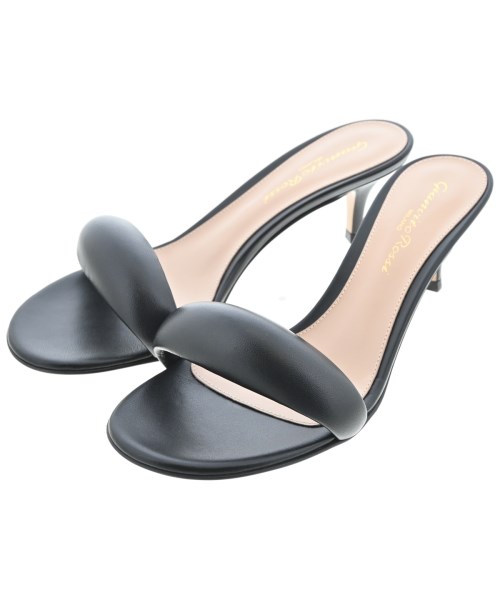 Gianvito Rossi ジャンヴィトロッシ サンダル レディース EU35(21.5cm位) 黒 【中古】【古着】