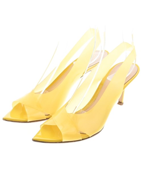 Gianvito Rossi ジャンヴィトロッシ パンプス レディース EU36 1/2(23cm位) 黄 【中古】【古着】