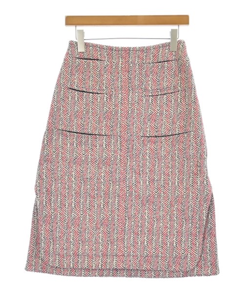 CARVEN カルヴェンひざ丈スカート レディース 36(XS位) 赤x黒x白(総柄)【中古】【古着】｜RAGTAG（ブランド古着のラグタグ）