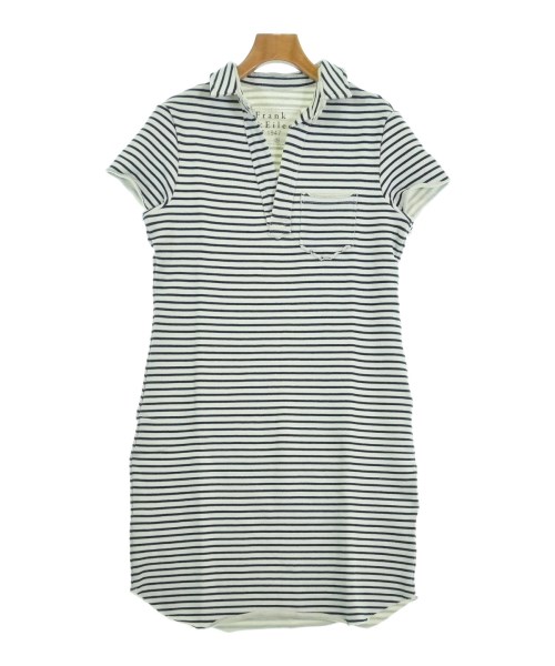 Frank\u0026Eileen フランクアンドアイリーンワンピース レディース S 白x紺(ボーダー)【中古】【古着】