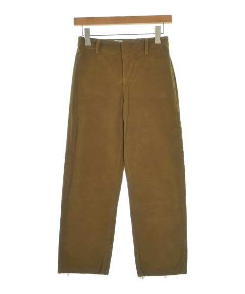 Frank&Eileen フランクアンドアイリーン クロップドパンツ レディース 0(XS位) 茶系 【中古】【古着】