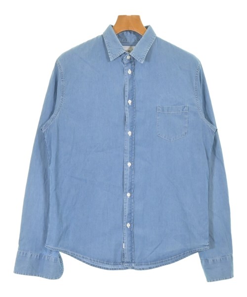 Frank\u0026Eileen フランクアンドアイリーンカジュアルシャツ メンズ XS 青【中古】【古着】