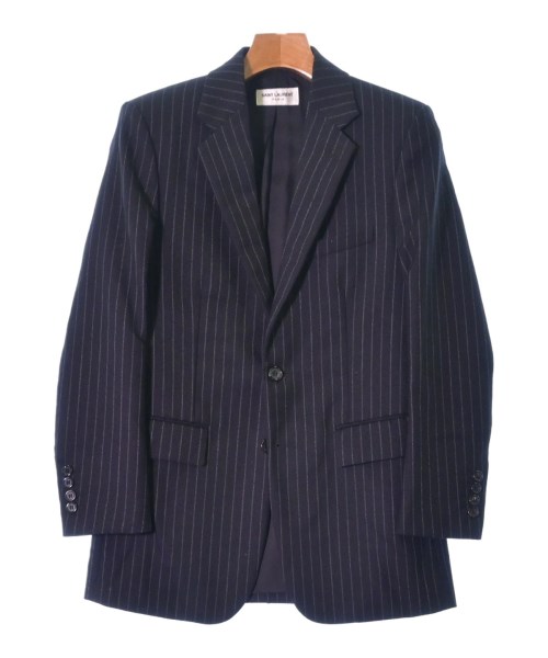 【最終値下げ】極美品　サンローラン テーラードジャケット ネイビー 44 楽天市場】極美品 SAINT LAURENT PARIS サンローランパリ 2021年