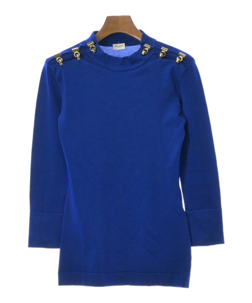 SAINT LAURENT PARIS サンローランパリ ニット・セーター レディース S 青 【中古】【古着】
