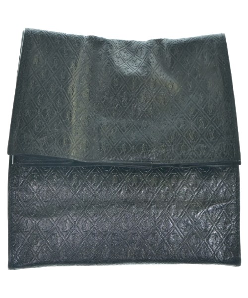 SAINT LAURENT PARIS サンローランパリクラッチバッグ メンズ - 黒(総柄)【中古】【古着】