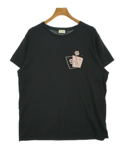 SAINT LAURENT PARIS サンローランパリ Tシャツ・カットソー メンズ XXL 黒 【中古】【古着】
