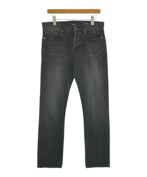 SAINT LAURENT PARIS サンローランパリ デニムパンツ メンズ 30(M位) 黒(デニム) 【中古】【古着】