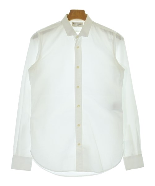 SAINT LAURENT PARIS サンローランパリドレスシャツ メンズ 36(XS位) 白【中古】【古着】