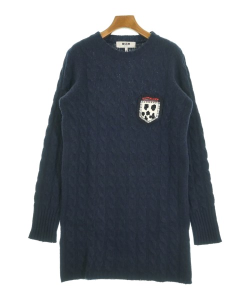 MSGM エムエスジーエムワンピース レディース XS 紺【中古】【古着】