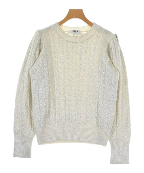 MSGM エムエスジーエム ニット・セーター レディース M シルバー系 【中古】【古着】