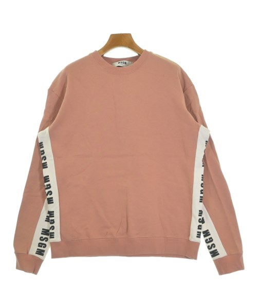 MSGM エムエスジーエム スウェット レディース L ピンクベージュ系 【中古】【古着】