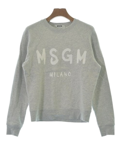 MSGM エムエスジーエムスウェット レディース XS 薄墨色【中古】【古着】