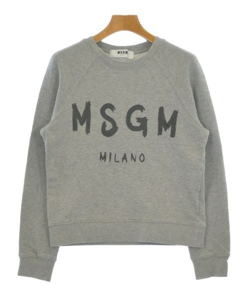 MSGM エムエスジーエムスウェット レディース XS 薄墨色【中古】【古着】