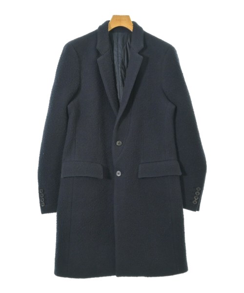 wooyoungmi ウーヨンミチェスターコート メンズ 48(L位) 紺【中古】【古着】｜RAGTAG（ブランド古着のラグタグ）