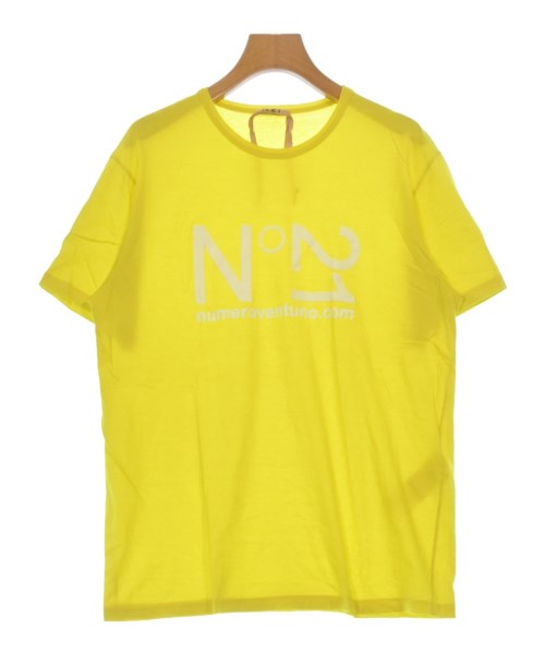 Nﾟ 21 ヌメロヴェントゥーノ Tシャツ・カットソー レディース 40(M位) 黄 【中古】【古着】
