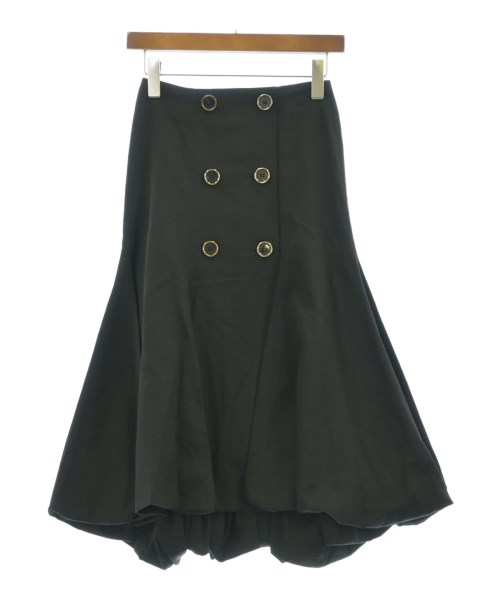 JW Anderson ジェイダブリューアンダーソンひざ丈スカート レディース 34(XS位) 黒【中古】【古着】|RAGTAG(ブランド古着のラグタグ)