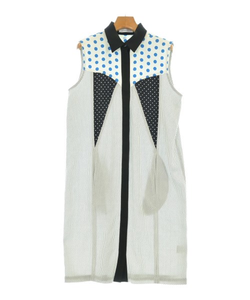 JW Anderson ジェイダブリューアンダーソン ワンピース レディース 32(M位) 黒x白x青(ドット) 【中古】【古着】