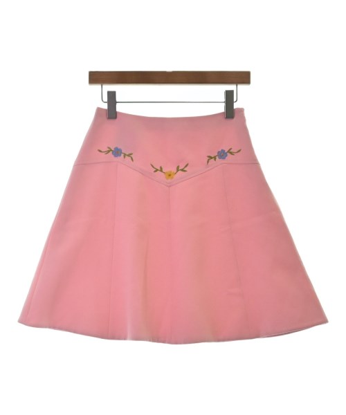 Miu Miu ミュウミュウ ミニスカート レディース 40(M位) ピンク 【中古】【古着】 27,335円