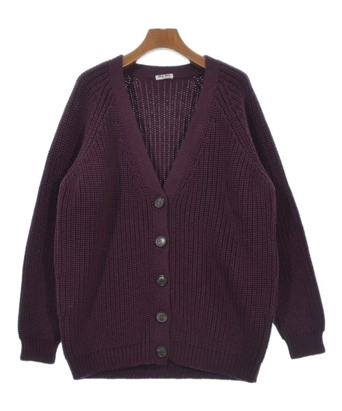 Miu Miu ミュウミュウ ニット・セーター レディース 38(S位) 紫 【中古】【古着】