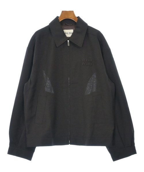 Miu Miu ミュウミュウブルゾン（その他） レディース 40(M位) 茶【中古】【古着】｜RAGTAG（ブランド古着のラグタグ）