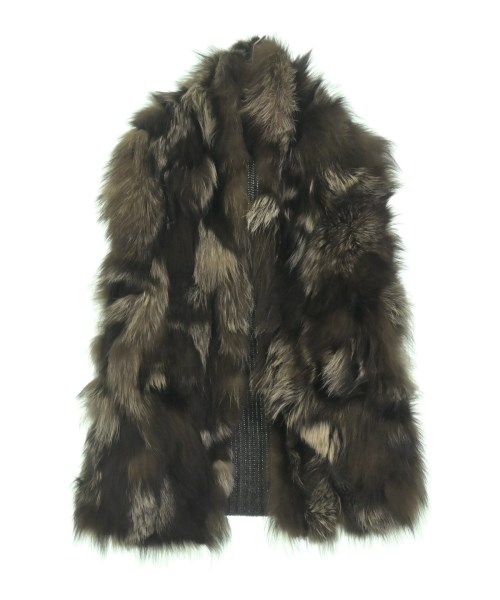 楽天市場】【中古】miu miuクロップドウールニットベスト オフホワイト