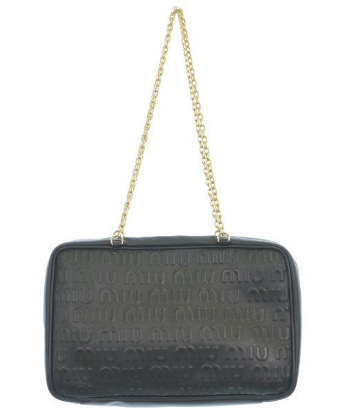Miu Miu ミュウミュウトートバッグ レディース - 黒【中古】【古着】