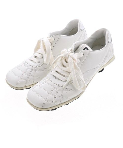 Miu Miu ミュウミュウスニーカー レディース EU34(20.5珊位) 白【中古】【古着】