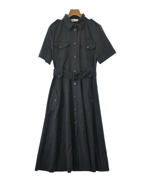 Miu Miu ミュウミュウシャツワンピース レディース 40(M位) 紺【中古】【古着】